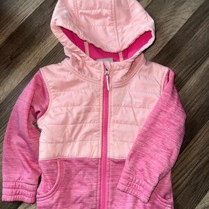 Columbia Kids Two-Tone Pink Hoodie